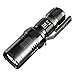 Nitecore EA11 14500 Battery CREE XM-L2 U2 900 lm LED Flashlight with Secondary Red Output, Black, Left/Right