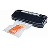 Food-Sealer-Automatic-Vacuum-with-Non-Vacuum-Seal-Option-Bright-LED-Indicator–Preserve-Dry-Moist-Foods-Fresh-up-to-3-Months–Lightweight-Fits-up-12-Inch-Rolls–5-Free-Bags-Black