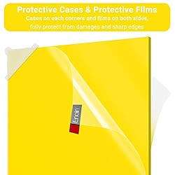 Enoin 1 pack 12x16 Inches Yellow Non Transparent