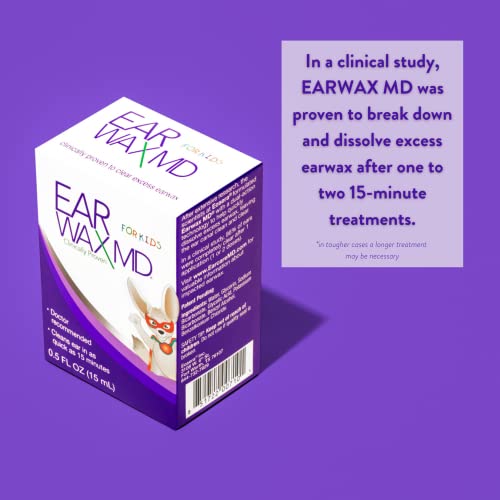Earwax MD For Kids, Ear Wax Removal Kit And Ear Cleaning Tool, Includes