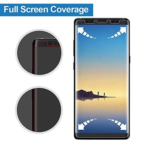 Galaxy Note 8 Screen Protector, Alinsea Galaxy Note 8 Screen Protector [Not Glass][Case Friendly][Bubble-Free] [No Lifted Edges] Film for Samsung Galaxy Note8 [2-Pack]