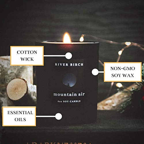 Lavender & Thyme Candle 60 Hour Burn, Premium Essential Oil Scented