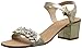 Dune London Women's Mahala Dress Sandal, Gold, 8 M US