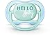 Philips Avent Ultra Air Pacifier, 0-6 months, blue/green fashion decos, 2 pack, SCF342/20
