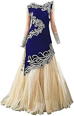 Simandra Fashion Girl's Tapeta Silk Semi-Stiched Lehenga Choli (Free Size_8 To 12 Years Age)