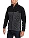 Columbia Men's Big Steens Mountain 2.0 Full Zip Fleece Jacket, Black/Grill, 2X Tall