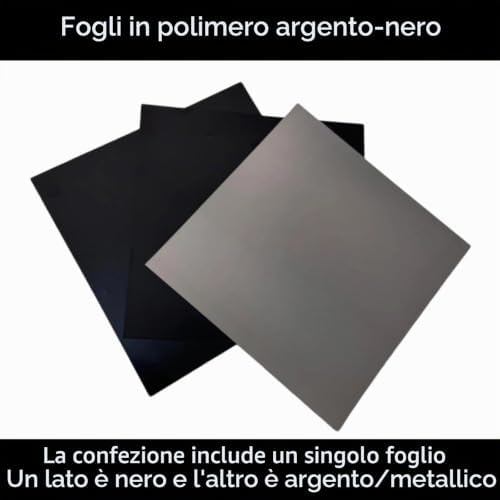 Filtro Solare per Telescopio, Binocolo e Fotocamera | Pellicola Solare DIY da Ritagliare per Eclissi e Foto del Sole | OD 5.6 | Testato ISO 12312-2 | 150 x 150 mm