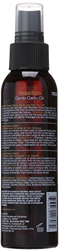 Body Drench Exotic Brazilian Camu Oil Body and Hair Dry Oil, 4 Ounce