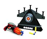 EB Brands Floating Target Shooting Gallery, Includes Gun and 6 Foam Projectiles and Built-in Storage Tray