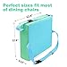 Hoomall Dining Booster Seat Chair Heightening Cushion Portable Booster Seat Cushion Double Straps Washable Thick Chair Increasing Cushion for Baby Toddler Kids