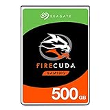 Seagate FireCuda 500GB Solid State Hybrid Drive Performance SSHD - 2.5 Inch SATA 6Gb/s Flash Accelerated for Gaming PC Laptop (ST500LX025)