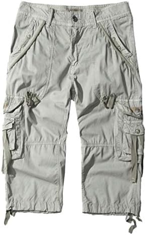 light gray cargo shorts