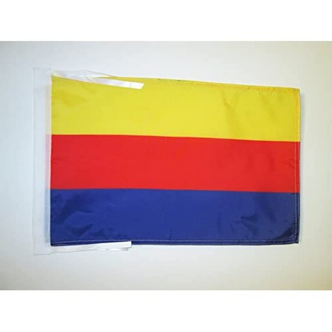 AZ FLAG - Province of North Holland Flag - 18'' x 12'' - 100% Polyester Noord-Holland Small Banner with Two Cords - Fade Resistant - Vivid Colors - 18x12 in - 45x30 Cm