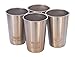 Healthy Human 4 Pack 16oz/475ml Stainless Steel Cups - Ideal Beer Pints, Iced Tea Tumblers, Wine & Water Mugs, Camping Cup - Bar Set. - Classic Style
