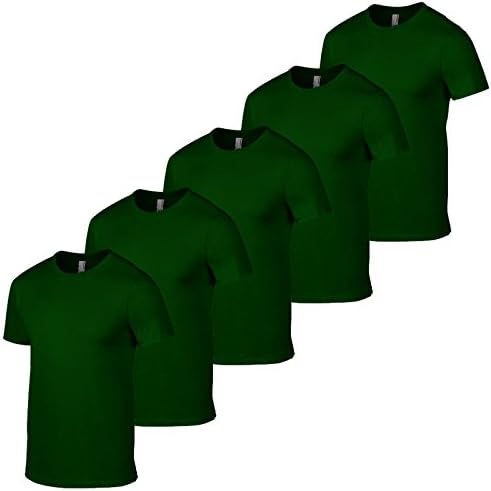 5 Pack Gildan T Shirts Mens T Shirt and Sizes