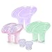 Pumpin' Pal Breast Pump Flanges (Set Medium, S,M,L Pairs) for Medela, Lansinoh, Hygeia - This Set Does not fit in Spectra Flanges
