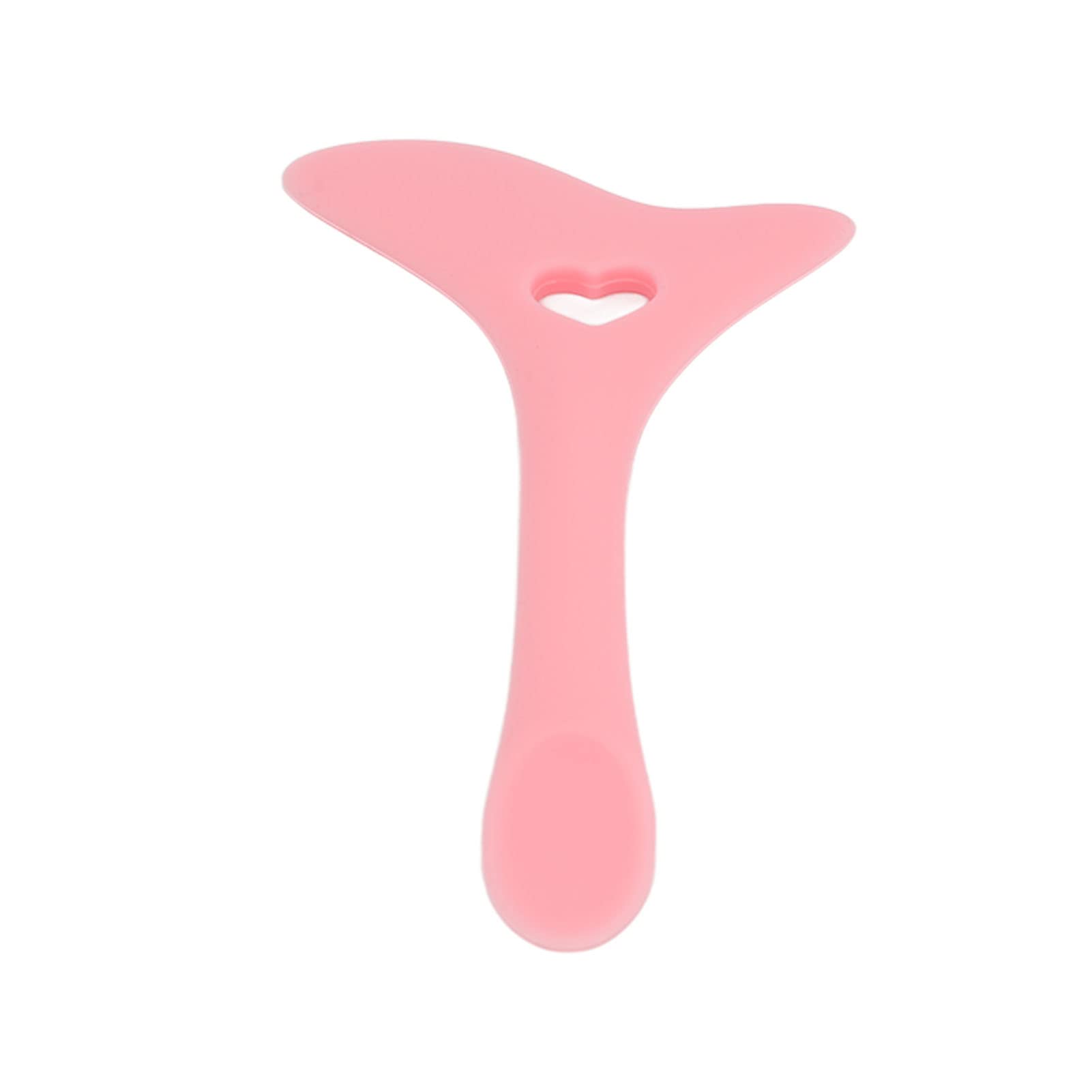 TMISHION EYELINER Tool, Reusable Silicone Eyeshadow Mascara Liner Aid for Women, Face Cream Applicator, Multifunctional Makeup Accessory