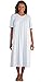 Calida Short Sleeve Interlock Cotton Knit Nightgown