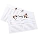 Polite Society Recipe Cards and Box Set - 24 4x6 Recipe Cards - Durable Tin Box - Sky Blue Floral Print with Gold Finish - Keep Recipes Protected and Organized