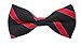 Scott Allan Mens Silk Twin Stripe Bow Tie