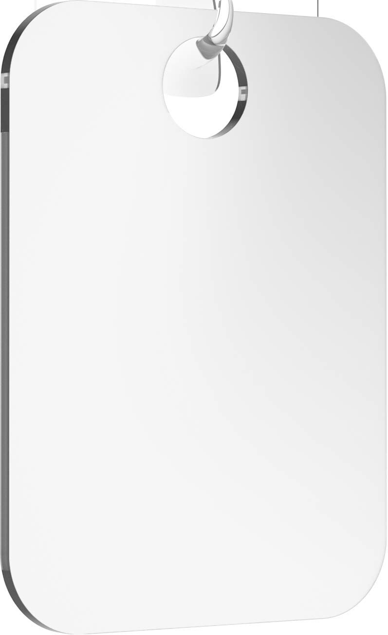 HONEYBULL Shower Mirror | Fogless with Razor Hook (Small 4x6) : Beauty