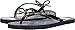 kate spade new york Women's Nova Flip-Flop, Black, 8 M US