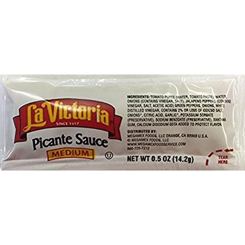 Heinz Mild Taco Sauce (200 Packets) Travel Size Packets Sauce&Toss