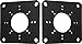 Exact Fit Tweeter/Speaker Adapter Spacer Rings for Infiniti and Fits Nissan - SAK047_125-1 Pair