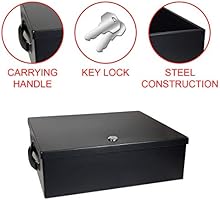 Master Lock 7149EURD Caja Fuerte [Antifuego] [con Llave] [Manejar] 7149EURD- Caja de Seguridad para Pequeña, Smarphone, A4 Documentos: Amazon.es: Bricolaje y herramientas