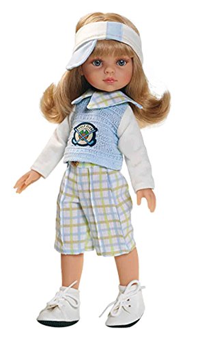 Paola Reina Las Amigas Carla Golfer 12.5" Doll (Made in Spain)