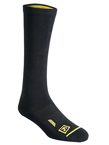 First Tactical Cotton Duty 9" Socks, 3PK, Black, Large/X-Large