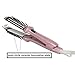 VAV Professional 3 In 1 Hair Curler/Hair Straightener/ Hot Brush 1.25 Inch Ceramic Coated Plates