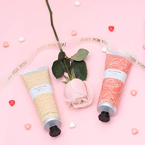 Hand Cream Gift Set, Spa Luxetique Hand Lotion Gift Set for Women, Rose Lavender and Vanilla Scent, 4oz x 3pcs