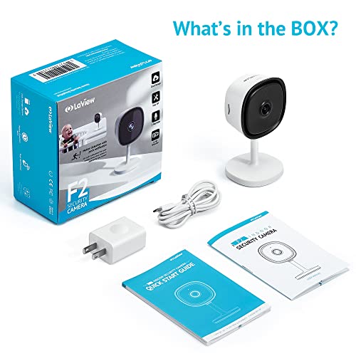 LaView Security Camera 2K Resolution, Clear Night Vision Cameras for