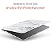 MacBook Air 13 inch Case, GOLP Plastic Hard Case Shell 2 in 1 Bundle Protective Matte Case with Keyboard Cover and Screen Protector for Apple MacBook Air 13 Tablet Case Model A1369/A1466-White Marble