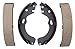ACDelco Gold 17760B Bonded Rear Drum Brake Shoe Set