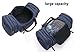 Canvas Duffel Bag, Aidonger Vintage Canvas Weekender Bag Travel Bag Sports Duffel with Shoulder Strap (Dark Blue)