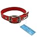 Max and Neo MAX Reflective Metal Buckle Dog Collar - We Donate a Collar to a Dog Rescue for Every Collar Sold (Small, Pink)
