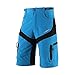 BERGRISAR Men's Cycling Shorts MTB Mountain Bike Bicycle Shorts Zipper Pockets 1806BG