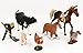 Ericoo High Simulation Farm Animals Toys Sets Educational Resource High Simulation Farm Animals Toys with CPC Approval and ASTM Test-Anim003