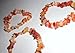 1pc Natural Healing Crystal Fire Agate Chip Gemstone 7 Inch Stretch Bracelet