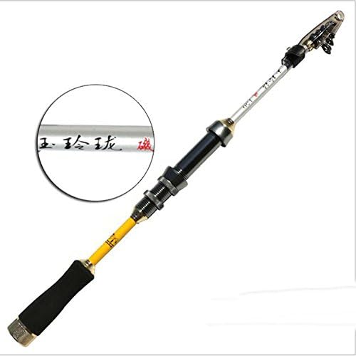 LZH Telescopic Carbon Fiber Fishing Rod Stream Carp Pole Ultra Light Spinning Fishing Rod 1.5-3.0Meter