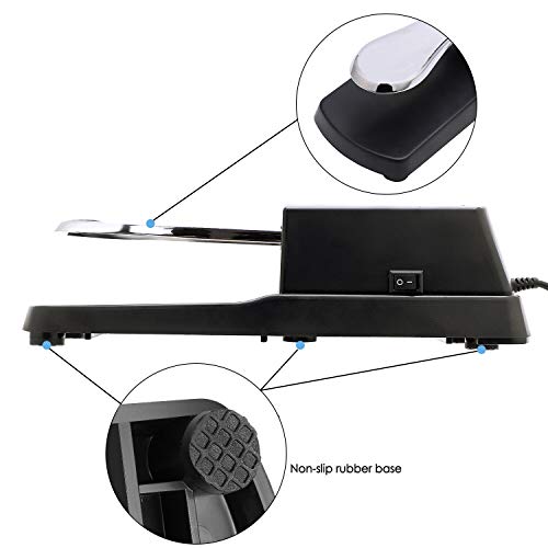 ENJOYPRO Sustain Pedal, Electronic Piano Keyboard Pedal, Universal Foot Damper Pedal with 1/4 Inch Plug