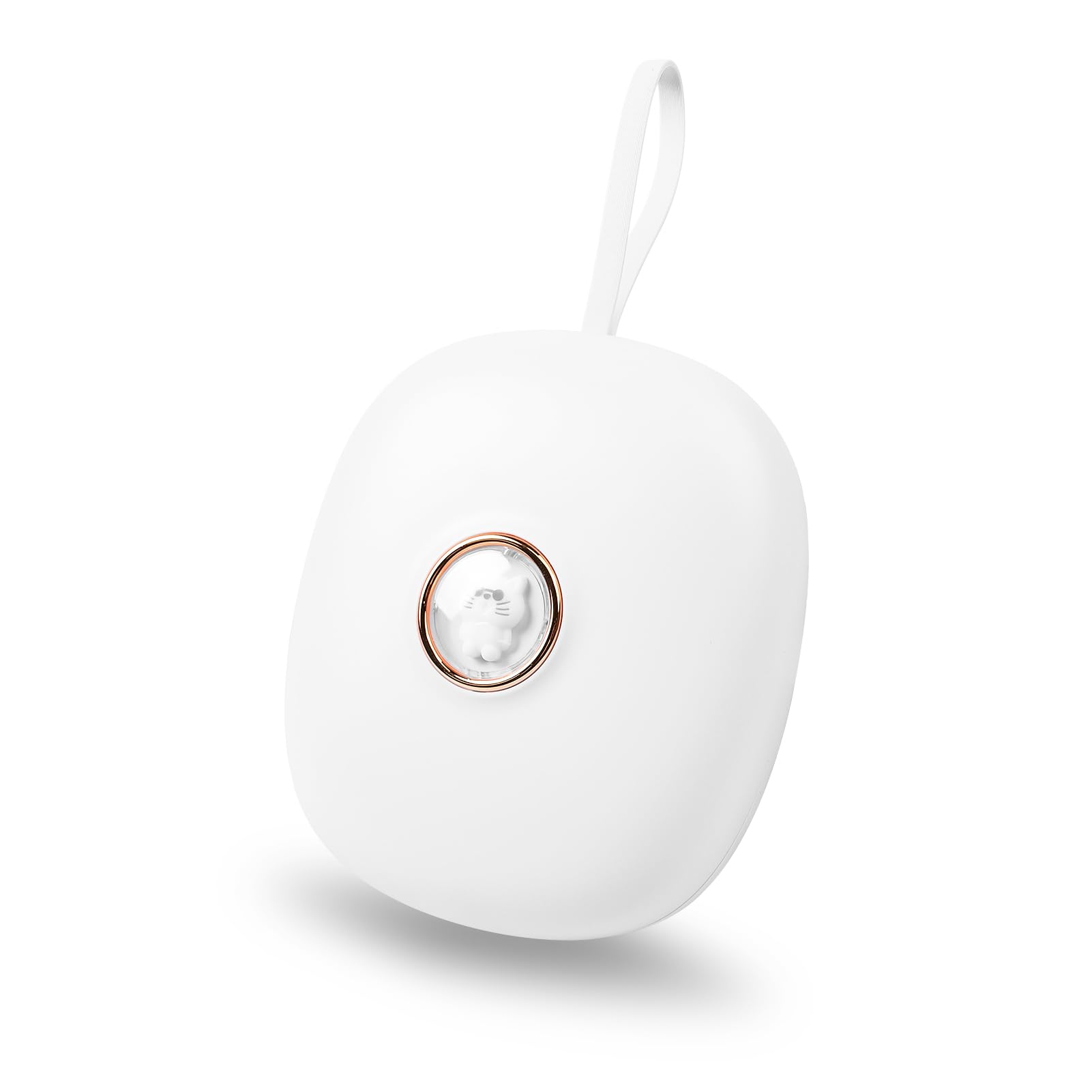 Pumwoy Vibration Alarm Clock Under Pillow, Bed Shaker Alarm, Vibrating Alarm Clock, Silent Digital Mute Clock, Kids Alarm Clock, Alarm Clock for Heavy Sleepers, Deaf People (White)