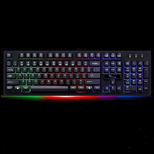 Color Black ZGB G20 104 Keys USB Wired Mechanical RGB Backlight