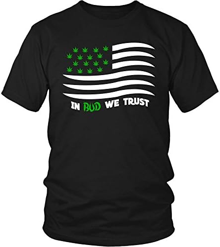 Marijuana Flag Shirt - In Bud We Trust