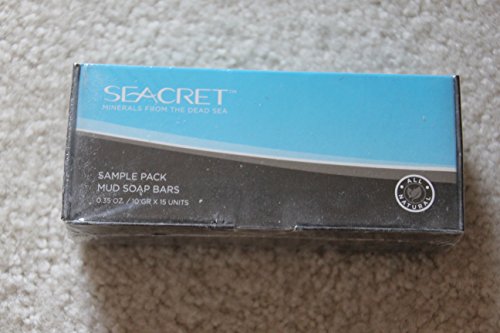 Seacret Spa Mud Soap - 15 Travel Size Bars
