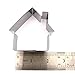 GXHUANG Key and House Sugar Cookie Cutters Set - Stainless Steel