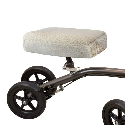 Blue Jay An Elite Healthcare Brand Soft N Plush Comfort Scooter Knee Pads for Walkers and Rollators | Soft Padding Accessory Reducing Pain and Pressure | Mobility Aid