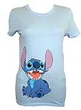 Disney Lilo and Stitch Sitting Juniors T-shirt